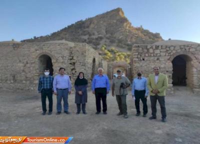 بازدید ارزیاب یونسکو از کاروانسرای چمشک پلدختر
