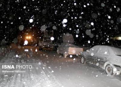 بارش یک متری برف در محورهای کوهستانی گیلان