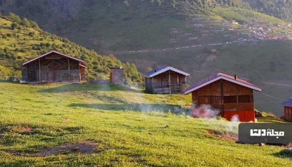 اقامت در رویایی ترین کلبه های خنک ترین ییلاق ایران