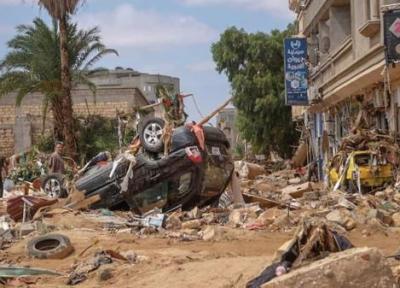 فاجعه در لیبی؛ افزایش شدید شمار کشته و مفقودی ها ، آخرین تلفات سیل ویرانگر